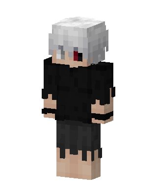 Ken Kaneki skin, 3D preview
