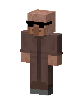 Cool Villager Minecraft skin
