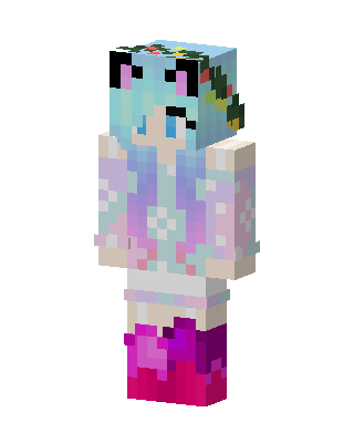 White Anime Girl Minecraft cute skin
