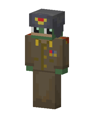 Soldier Pepe Minecraft skin