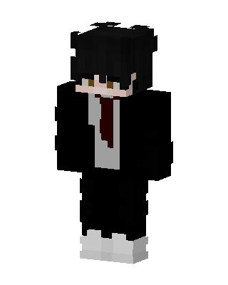 Suited Boy skin, 3D preview