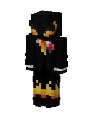 Flame Suit skin, 3D preview