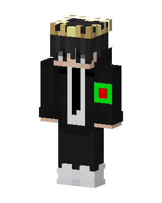 Crowned Suit Boy skin, 3D preview