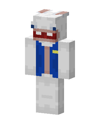 Raving Rabbid Minecraft skin