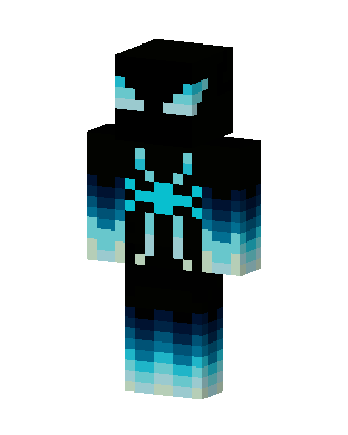 Ice Symbiote Spider Minecraft skin