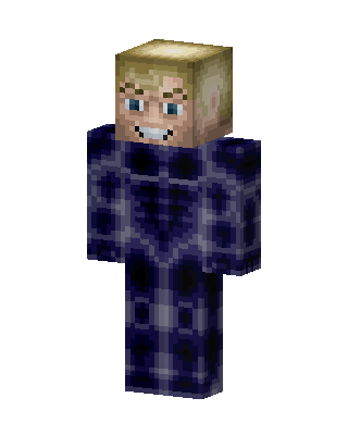 Plaid Pajama Guy skin, 3D preview