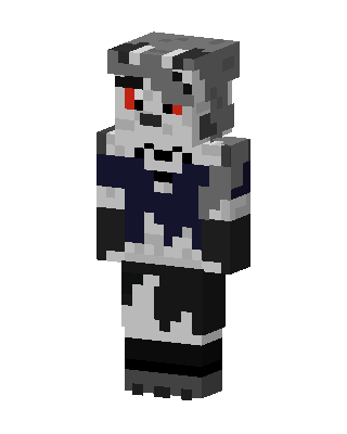Gray Mob skin, 3D preview