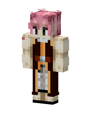 Natsu Dragneel Minecraft skin