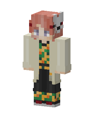 Sabito skin, 3D preview