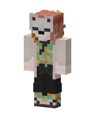 Sabito skin, 3D preview