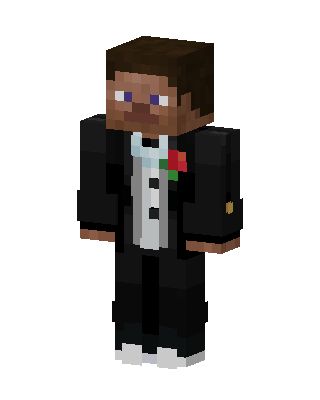 Black Suit Boy Minecraft black skin