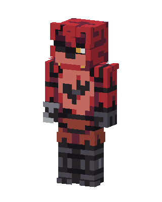 Foxy Minecraft skin