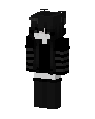 Shadow Hoodie skin, 3D preview