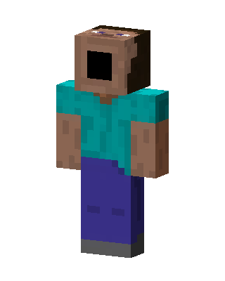 Teal Mob Boy skin, 3D preview