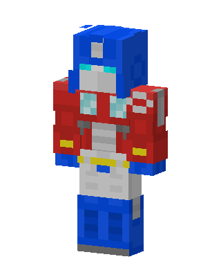 Blue Robot Boy Minecraft skin