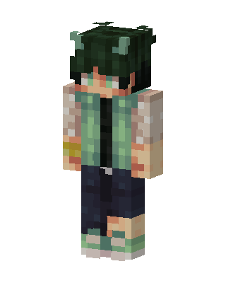 Mossy Horns skin, 3D preview