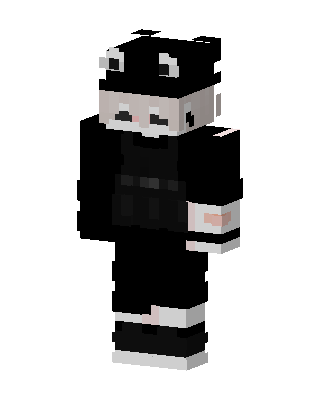 Panda Hoodie Minecraft skin