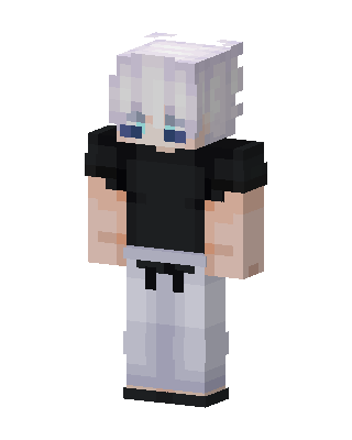 Gojo Satoru skin, 3D preview