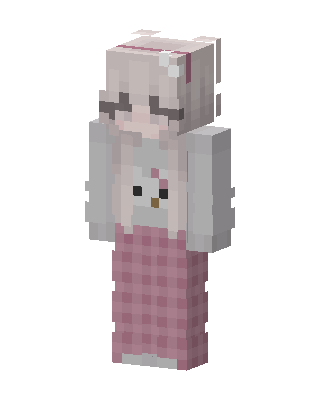Pajama Bunny skin, 3D preview