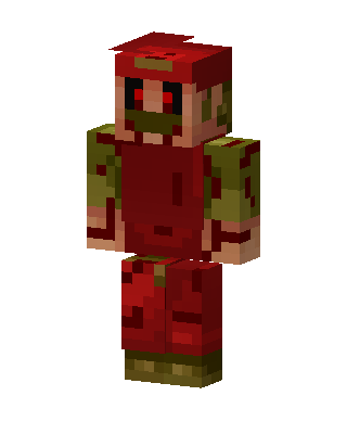 Red Holiday Boy Minecraft skin