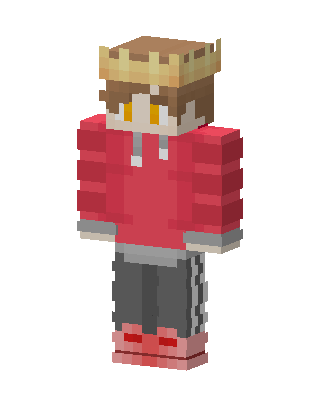 Tord With Crown skin, 3D preview