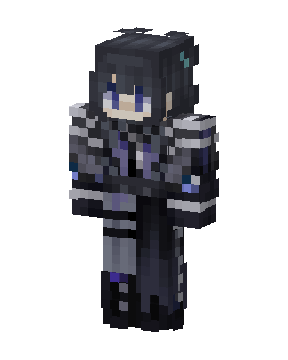 Shadow Mage skin, 3D preview