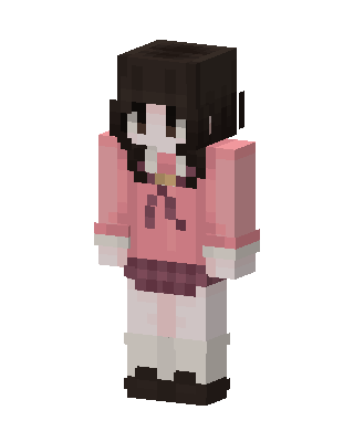 Pink Sailor Girl Minecraft anime skin