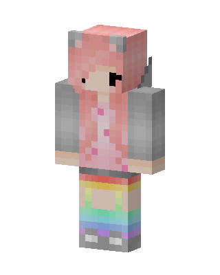 Nyan Cat Girl Minecraft skin