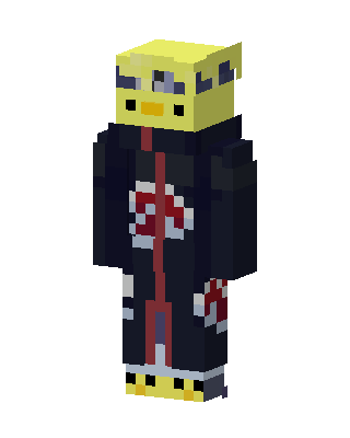 Akatsuki Chick skin, 3D preview