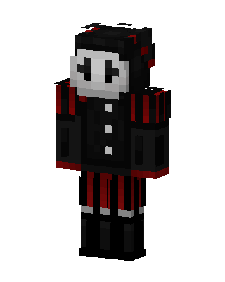 Gothic Jester skin, 3D preview