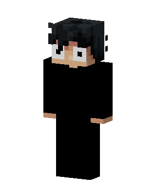 Black Anime Boy Minecraft skin