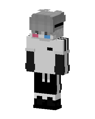 Monochrome Boy Minecraft skin
