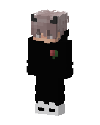 Black Player skin, 3D preview