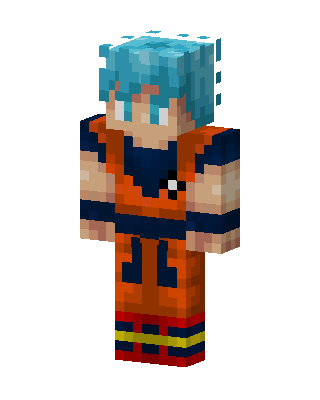 Goku Super Saiyan Minecraft skin