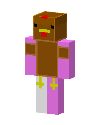 Brown Animal skin, 3D preview