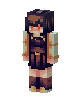 Black Player Girl Minecraft skin