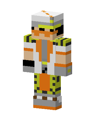 Hazard Engineer skin, 3D preview