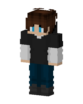 Layered Sleeve Boy skin, 3D preview