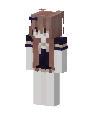 White Student Girl Minecraft skin
