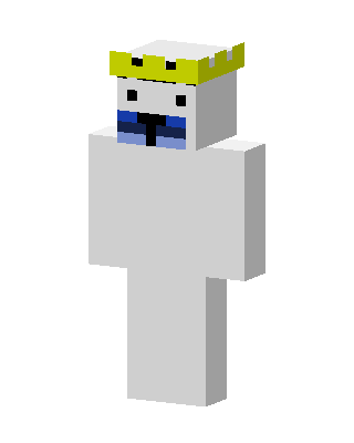 White Crowned Critter skin, 3D preview