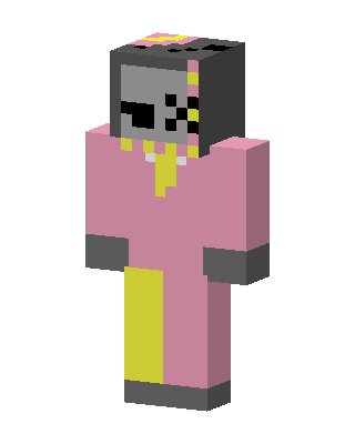 Pink Cutie Girl Minecraft pink skin