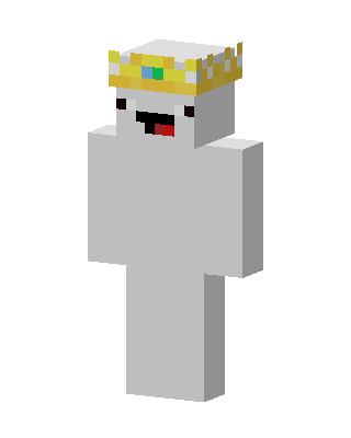 White Royal skin, 3D preview