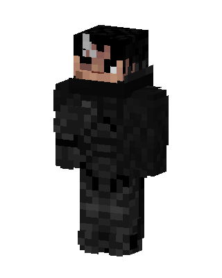 Dark Armored Warrior skin, 3D preview