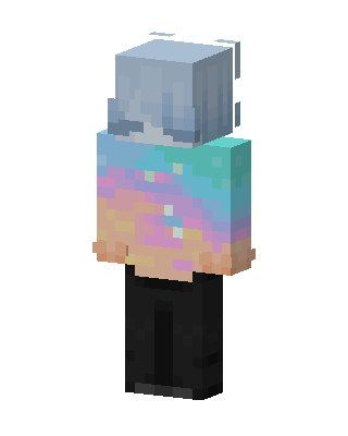 Pastel Sunset skin, 3D preview