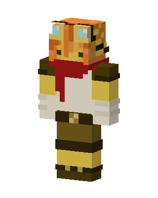 Goggle Adventurer skin, 3D preview