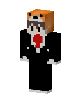 Fox Hood Suit Minecraft skin