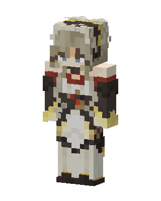 Maid Knight Minecraft skin