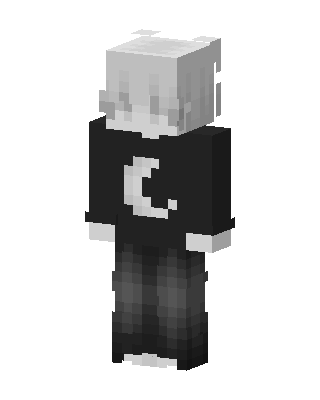 Moon Hoodie skin, 3D preview