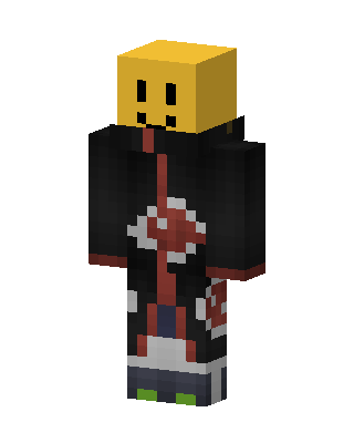Smiley Akatsuki Minecraft skin