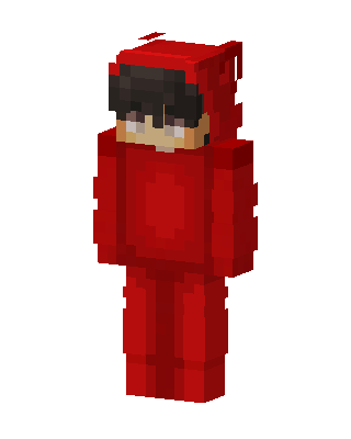 Red Hoodie Boy Minecraft skin